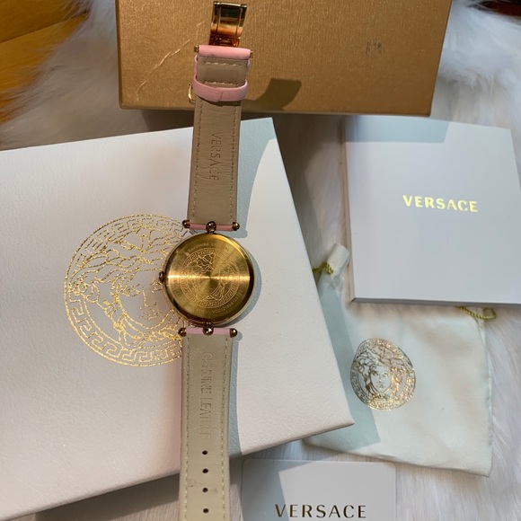 Versace Gold- Plated Versace Palazzo Empire Pink - Picture 3 of 12